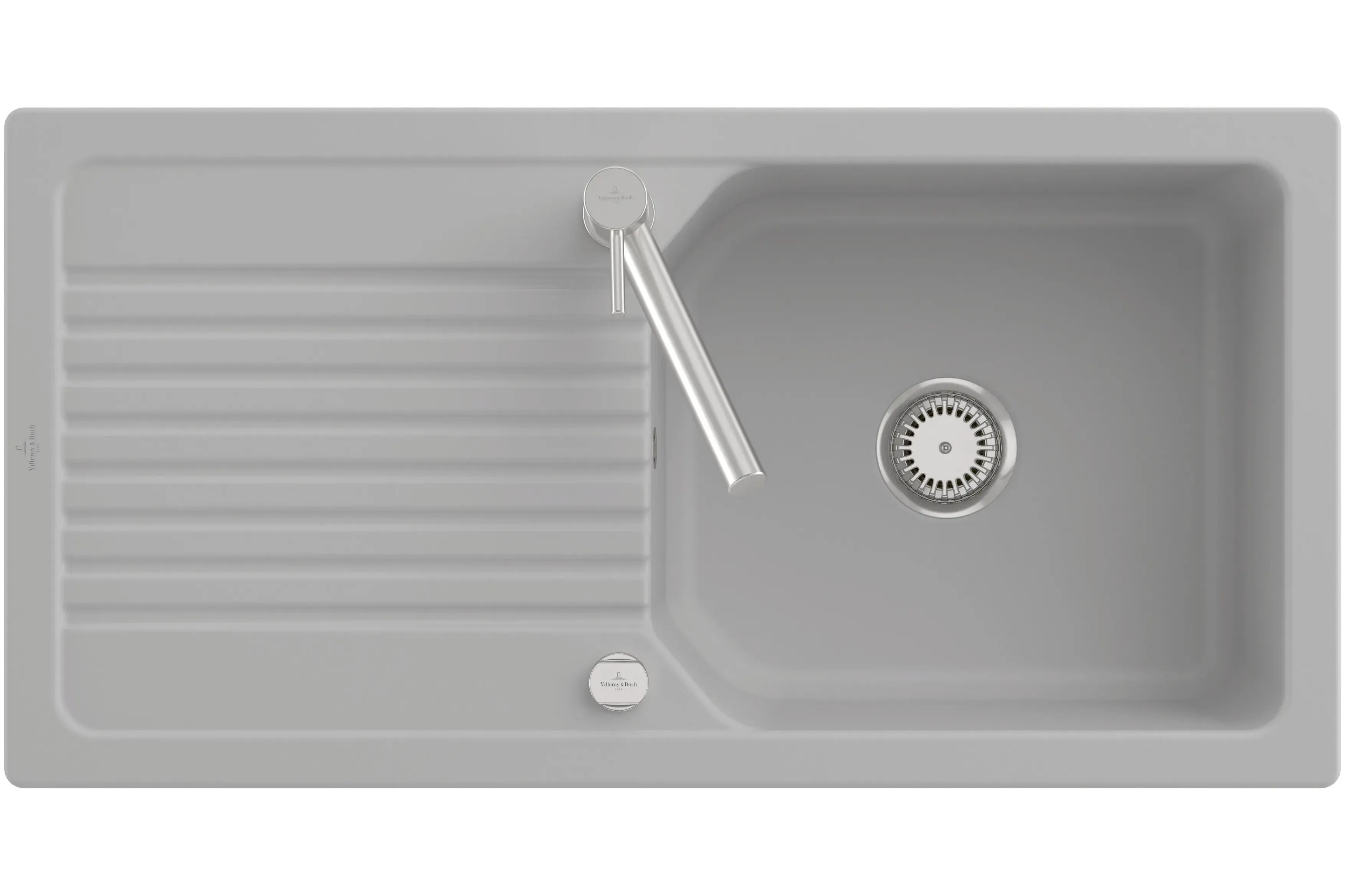 Villeroy & Boch Keramikspüle Linara grau